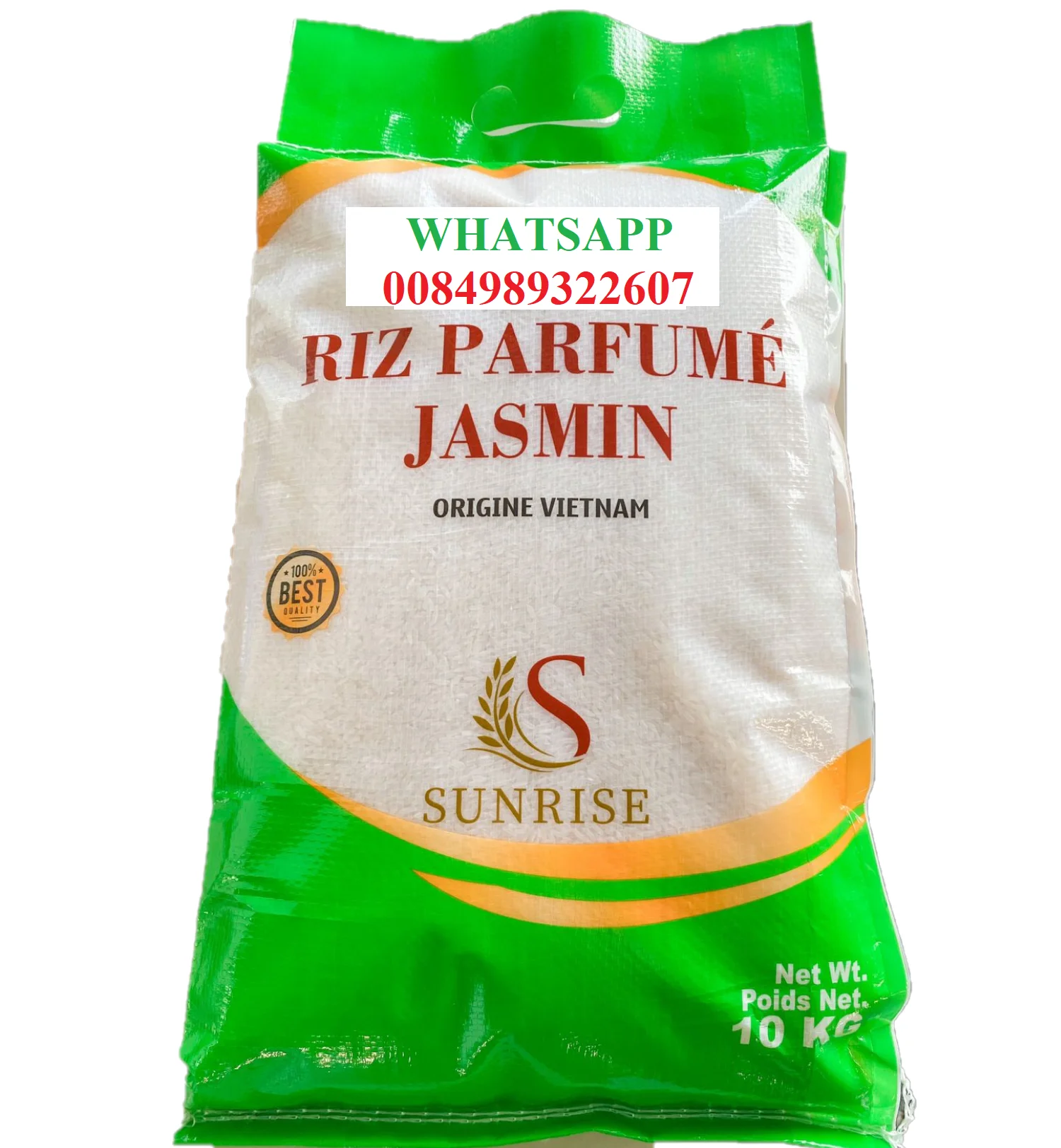 Riz jasmin parfumé 20 kg - Riz et orge