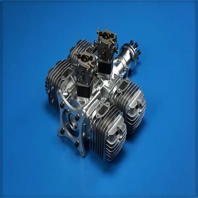 Dle222 Aircraft Model Gasoline Engine Four-cylinder Two-stroke Side ...