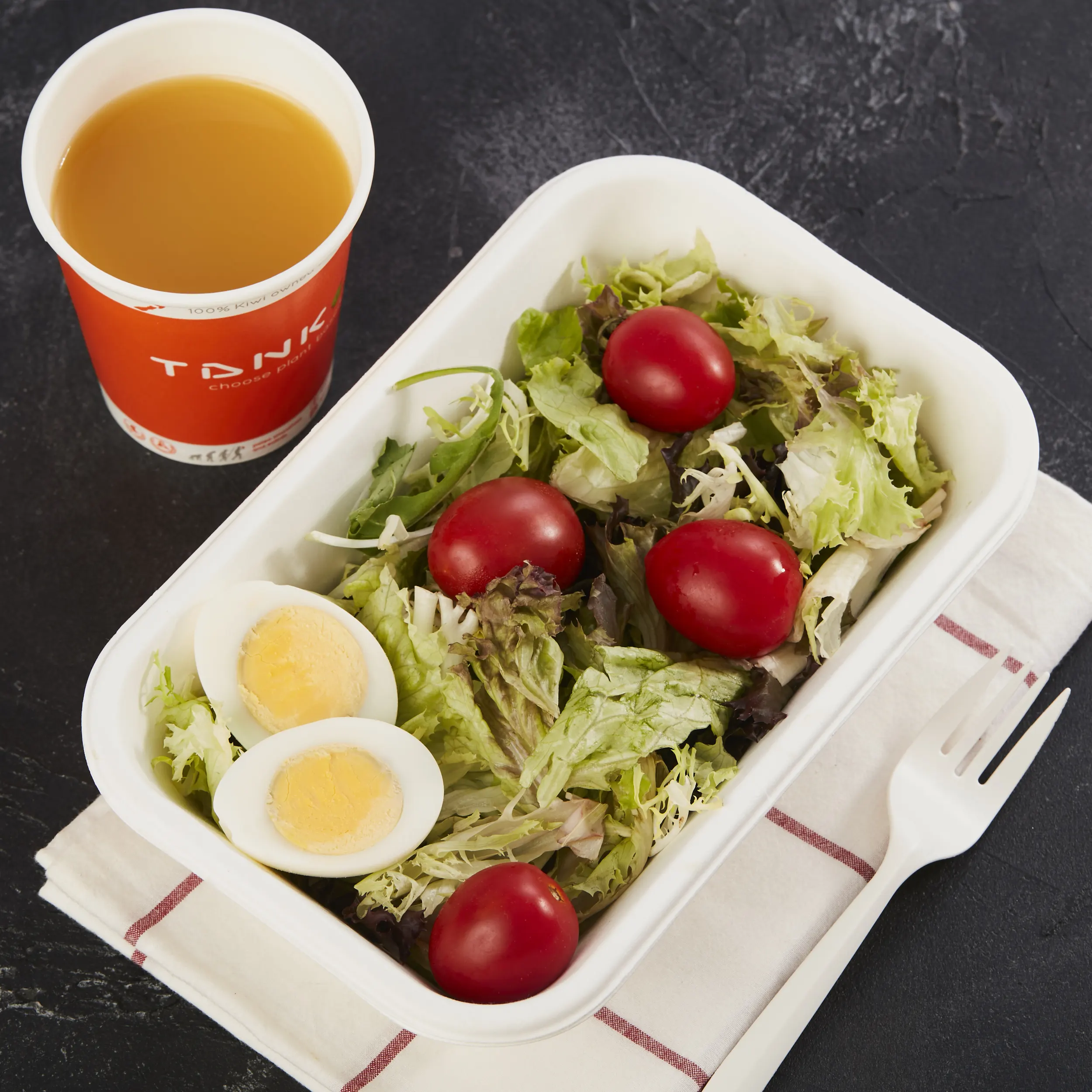 Экологически чистый биоразлагаемый бумажный поднос для пищевых продуктов с