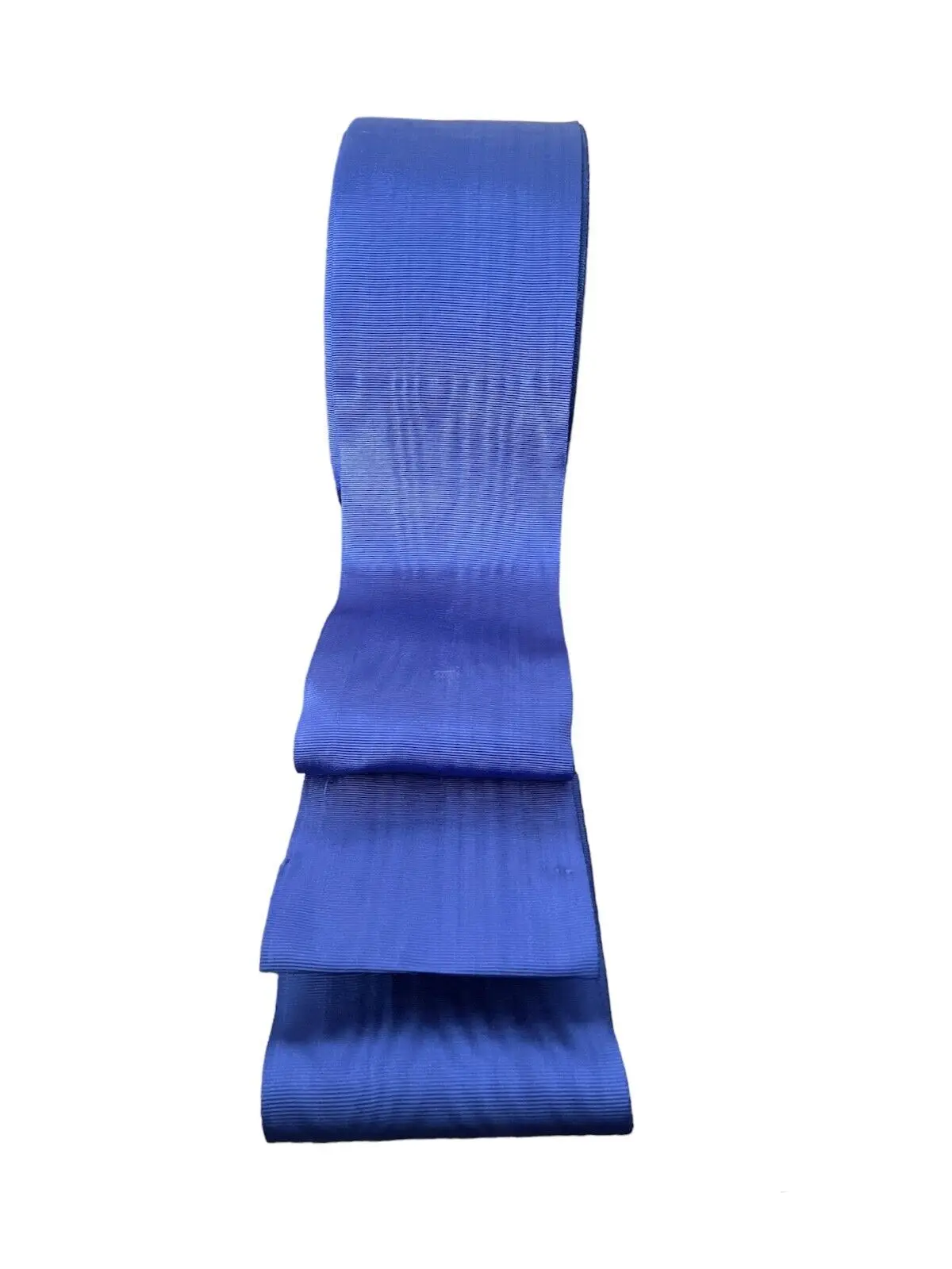 Ruban Jacquard Bleu 35mm - Rouleau De 10 Mètres - Pour Couture, Déco Et Artisanat - Finition Bordure Tissée