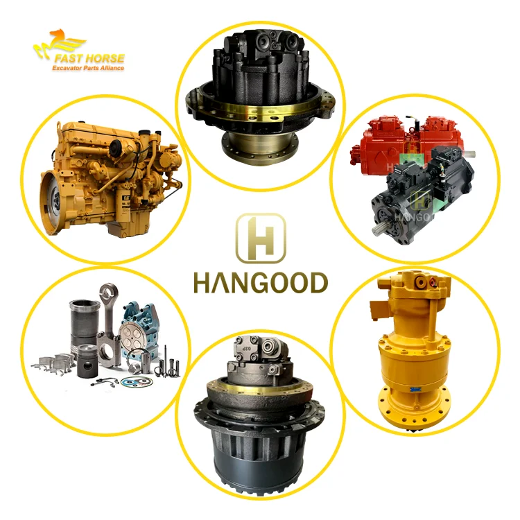 Hangood Swing Motor Reduction Hydraulic Slewing Gearbox SY200 SY215 SY250 for Sany Excavator Hydraulic Swing Gearbox