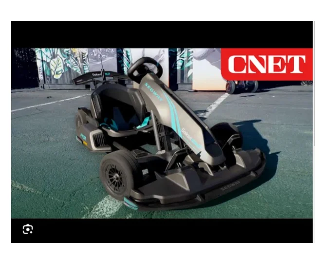 Ninebots Gokart Pro and Gokart Pro 2 Electric Go Kart with Enhanced Safety Features High-Speed Racing and Immersive Gaming Combo
