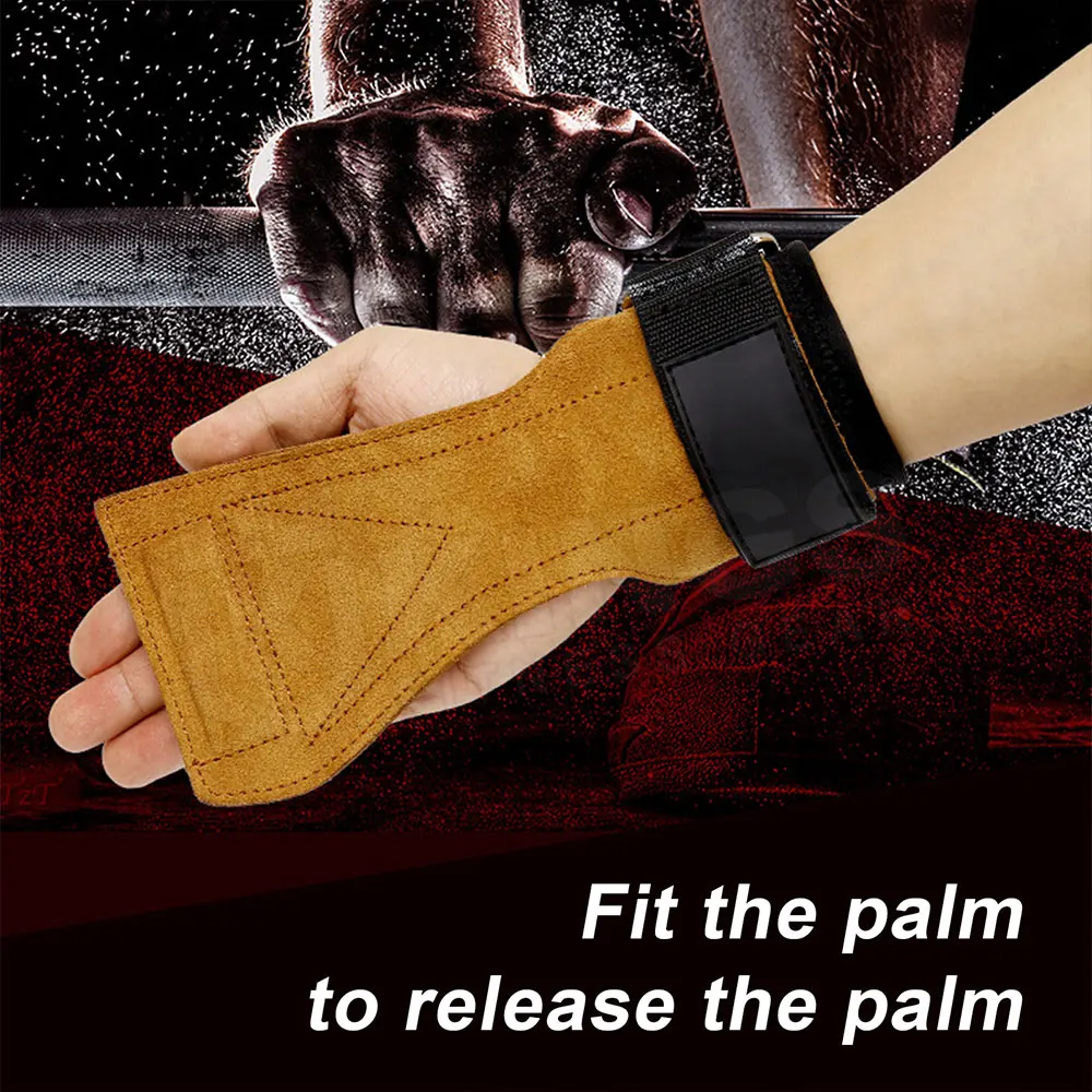 Premium Carbon Fiber Gym Gloves: Non-Slip Weight Lifting Grips For Bodybuilding, Pull