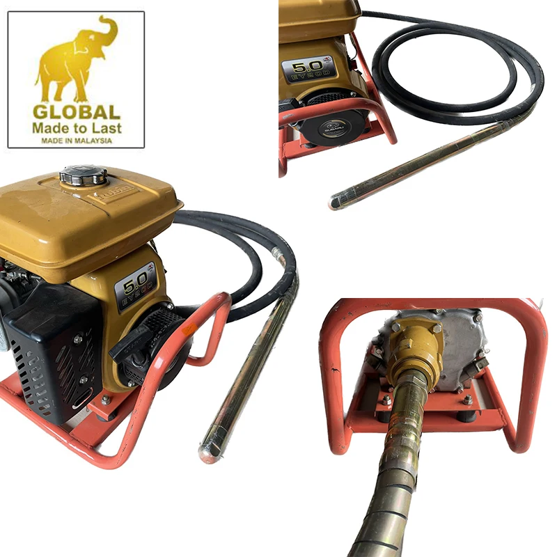 Excellent Performance Robin EY20 Engine Concrete Vibrator Poker Balanced Power and High Perform