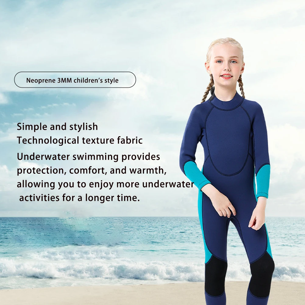 Customized Kids Short Wetsuit 3mm Neoprene Fabric Wetsuit Material Baby ...