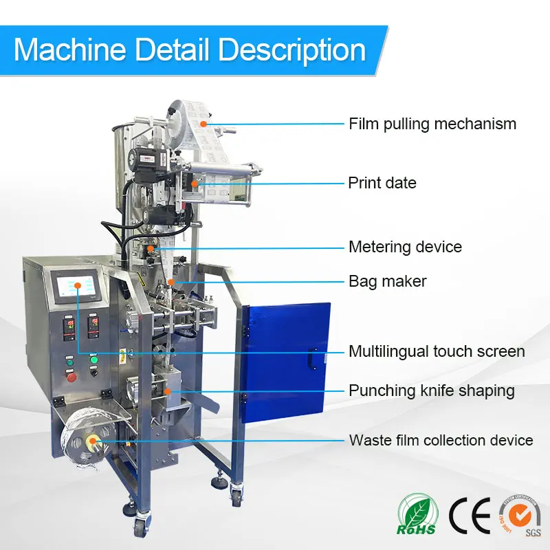 KL-160 Irregular Shape Pouch Sachet Fruits Jelly From Fill Seal Packing Machine with Automatic - Image 3
