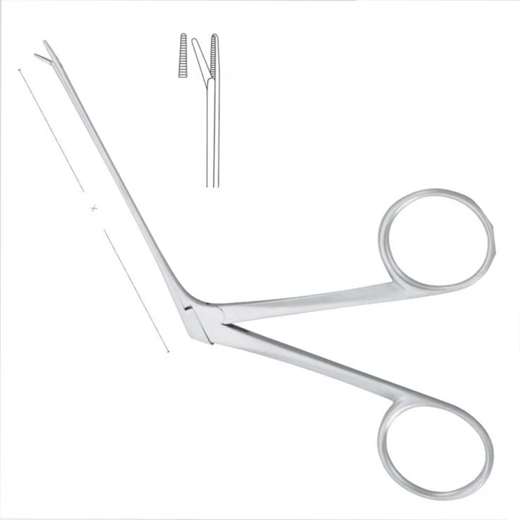 Ear Crocodile Forceps Used In The Removal Of Earwax And Foreign Bodies