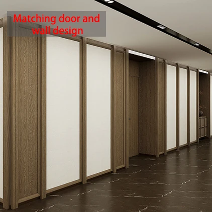 Melinco PVC Yangın Geciktirici Su Geçirmez Ses Yalıtımlı Modern Duvar Panelleri Grafik Tasarım Ev Ofis Otel Köşk Kullanımı İçin - Aynı Renk Serisi