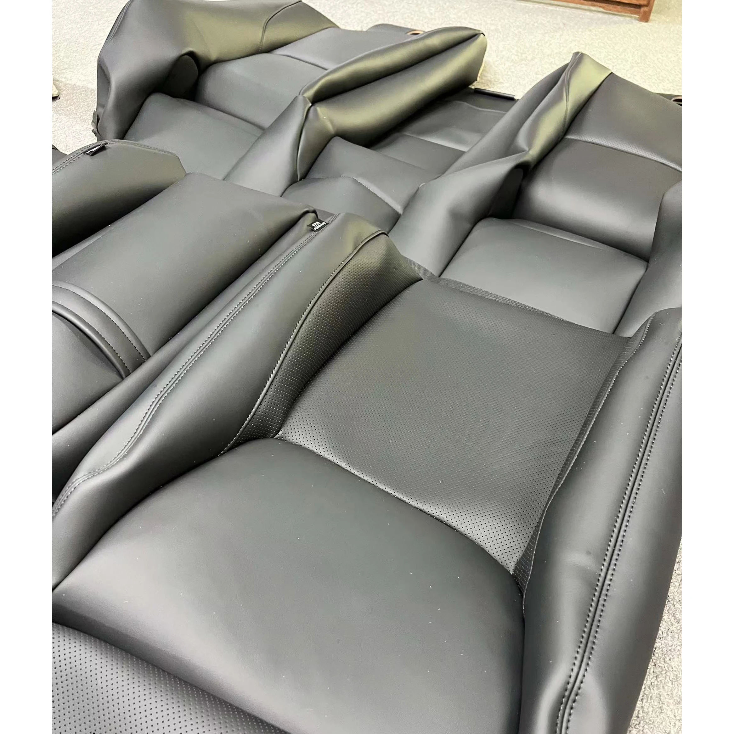 Дышащий полный комплект роскошные подушки чехол для автомобильного сиденья Специальный кожаный автомобиля Toyota Crown