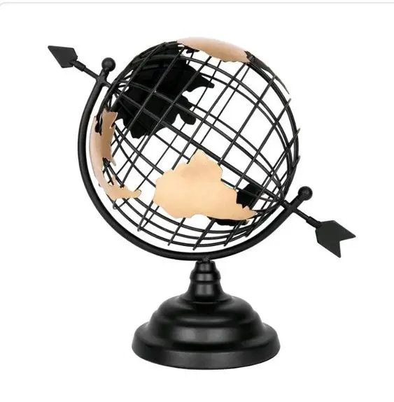 Алюминиевый литой золотой шар для домашнего стола украшения Рождественский подарок аксессуары офиса и декора