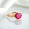 Ruby  Rose Gold