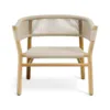 Unfinished Teak and Rop