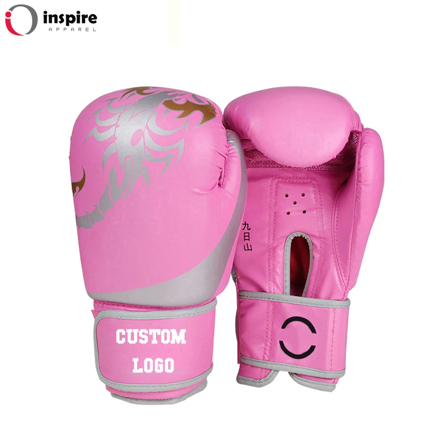 Fully Sublimated Training Gloves Customized Design Real Leather Boxing by Inspire Apparel