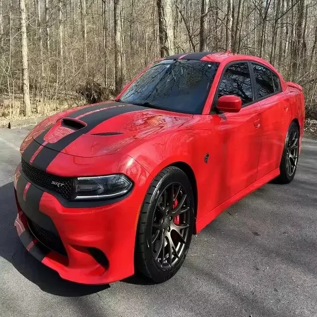 USED 2021 D0 dge C harg er SR T Hell cat 1 Owner Supercharged V8 Harman Kardon Audio Group Mostly Unmodified
