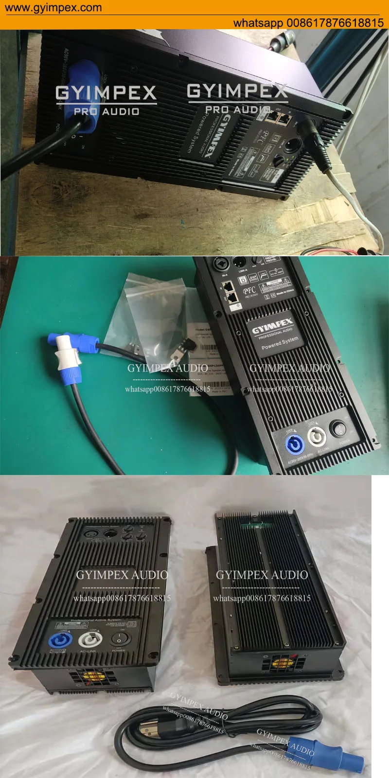 3 Way Amplifier Module - 1000w+1000w+3000w RMS Power Handling