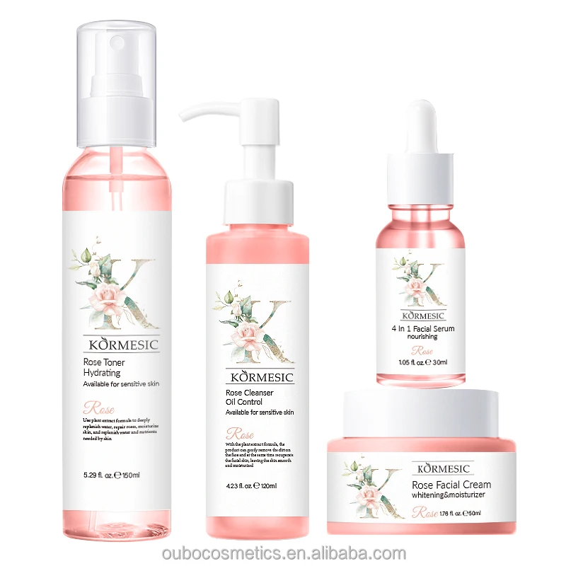 Hot Sales ODM OEM Private Label Whitening Moisturizing Cleansing to Improve Skin Problems Skin Care Suit Skin