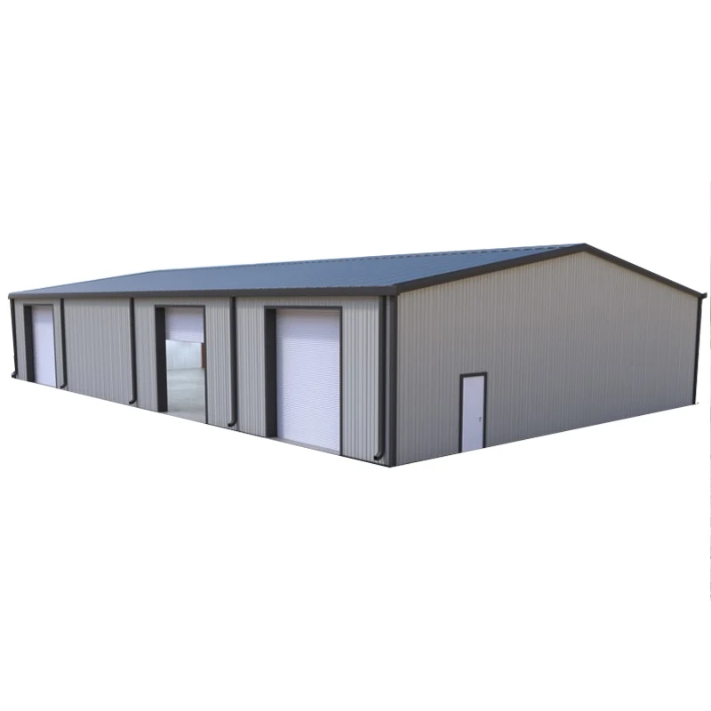 Low Cost Fast Building Metal Garage Storage Building Pole Barn Shed Warehouse