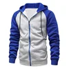Light gray + royal blue