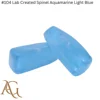 #104 Lab Created Spinel Aquamarine Light Blue
