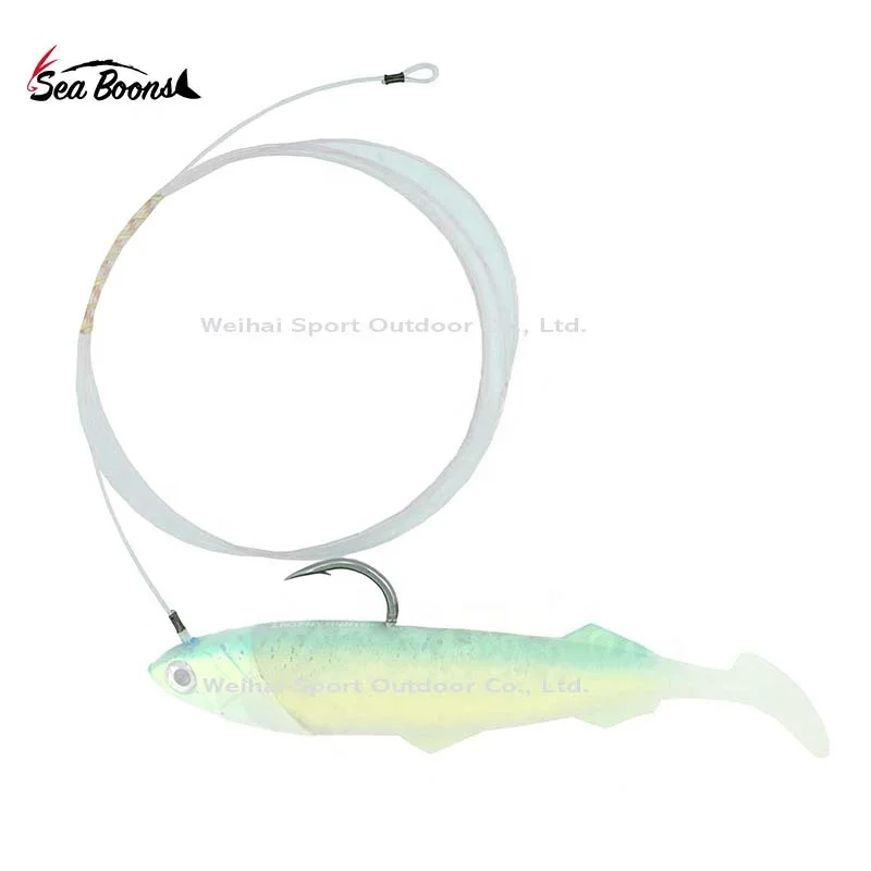 custom fishing hooks circle New SP-8092 Custom Rigged Stainless Steel Enhanced Edition Tuna Circle Hook  9/0 Profidgie Stainless Steel Fishing Hook