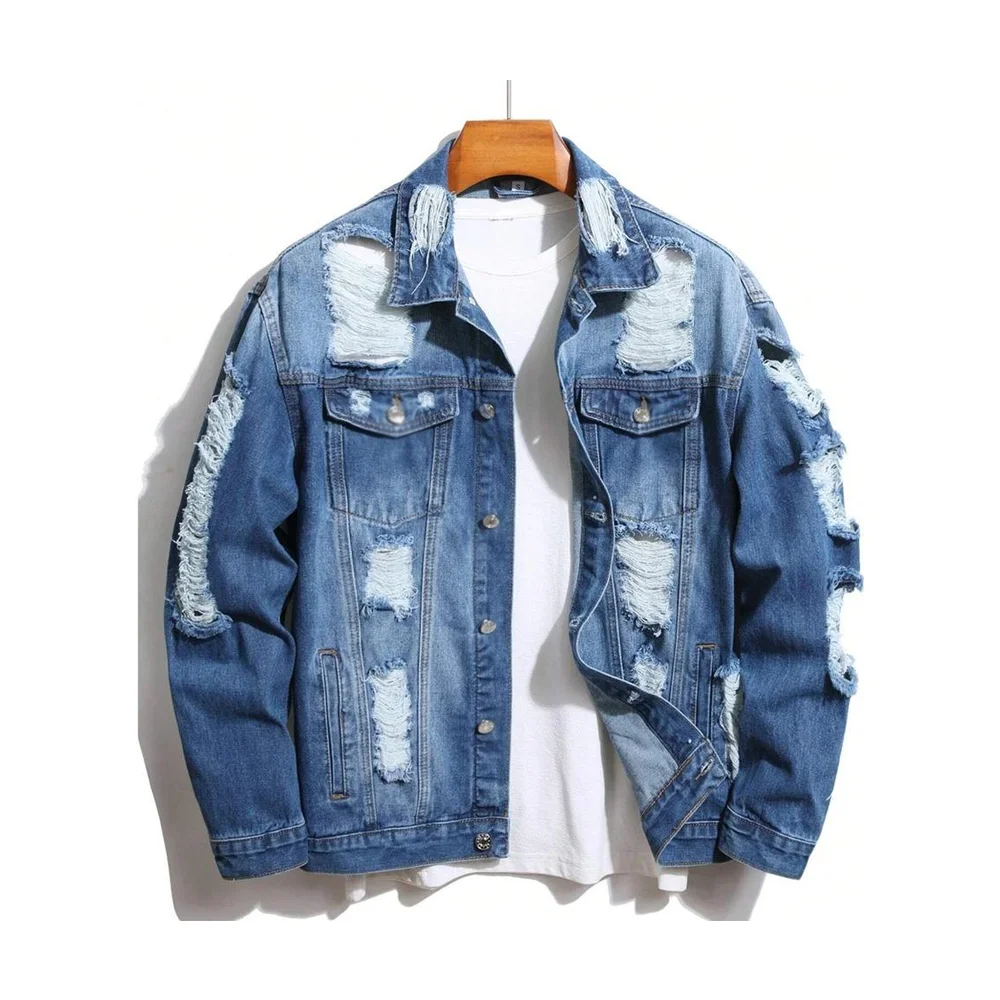 Denim Pro Factory Rate Men Denim Jackets Professional Quality Men Denim Jackets ...