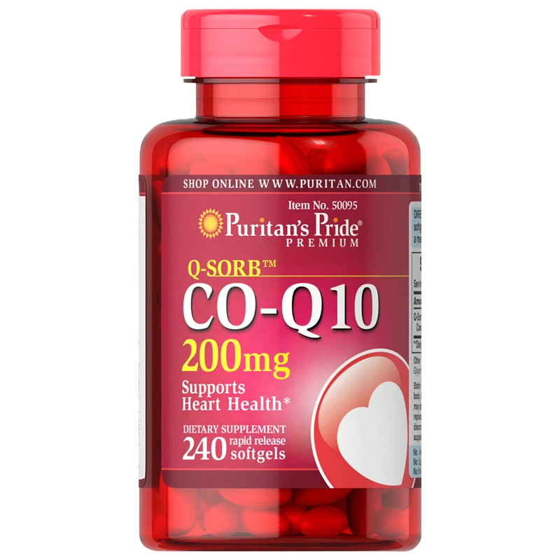 Wholesale Puritan's Pride Q Sorb Coq10 200 Mg 240 Softgels Coenzyme