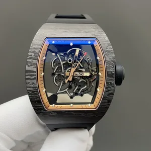 2026 New Luxury High-End Business Men's Mechanical Watch High-Quality Carbon Fiber Case Classic Elegance Sporty Waterproof Watch