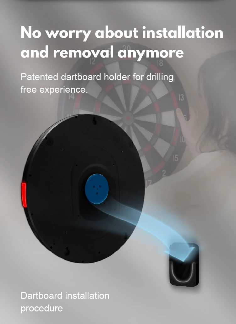 Dartboard Surround Ring Set Dart Board With Led Light Buy Dartboard