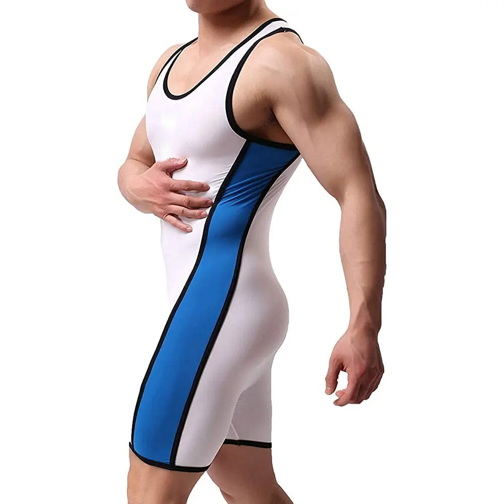 Custom Made Wrestling Singlets Spandex Polyester New Style Wrestling