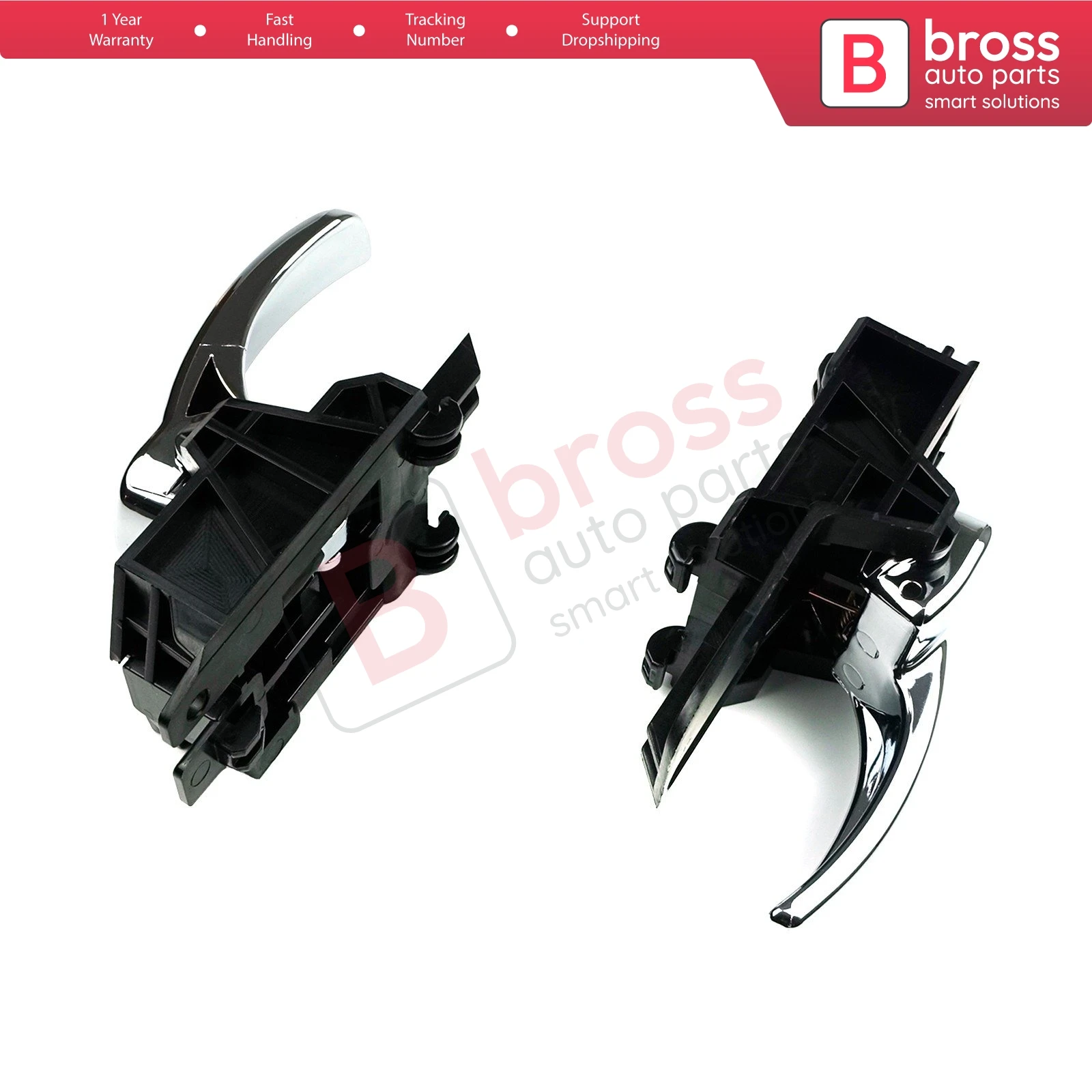 BDP1103 Interior Door Handle Set Front or Rear Left Right 80671