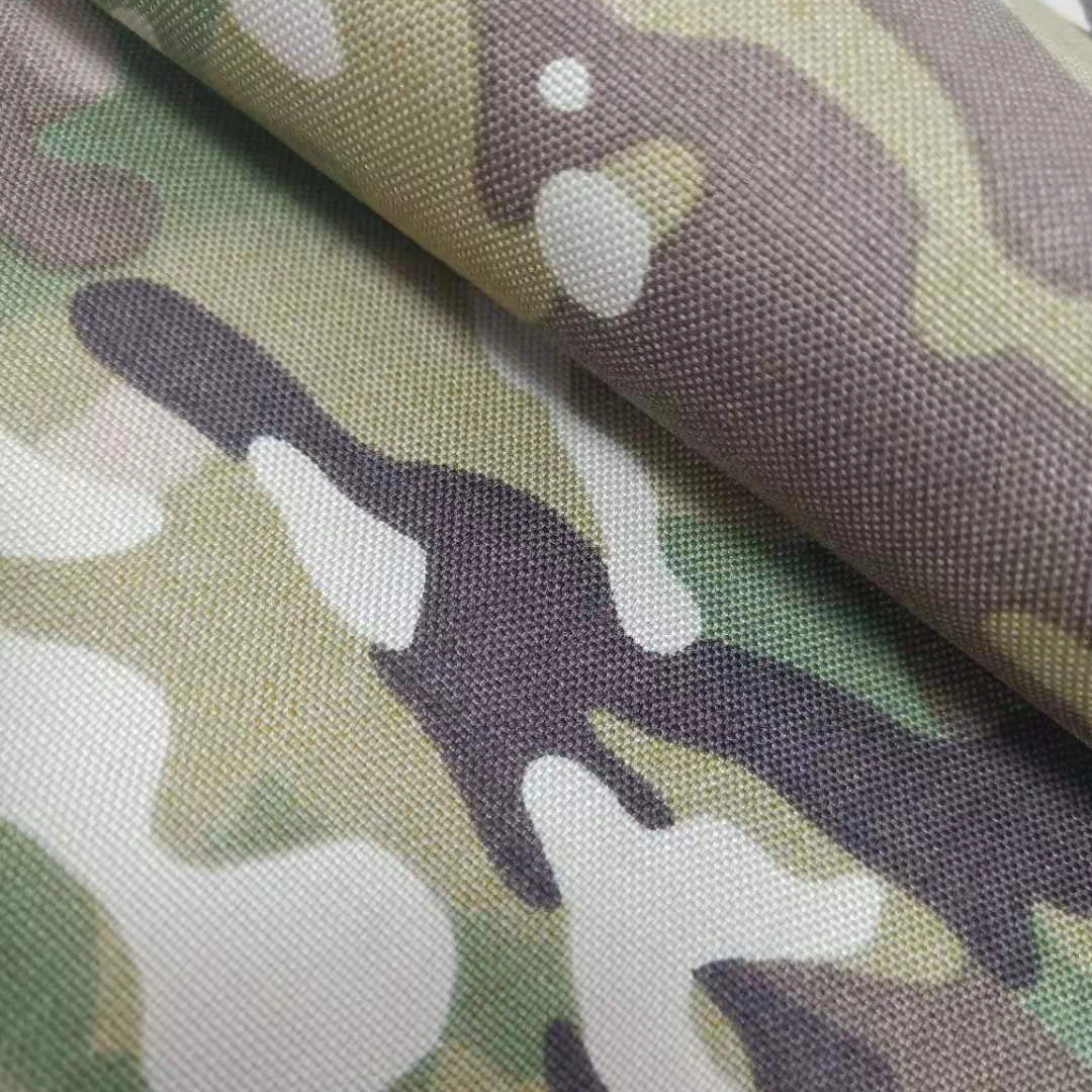 Прочная водонепроницаемая камуфляжная ткань 100% нейлон Оксфорд Cordura 1000d с полиуретановым покрытием