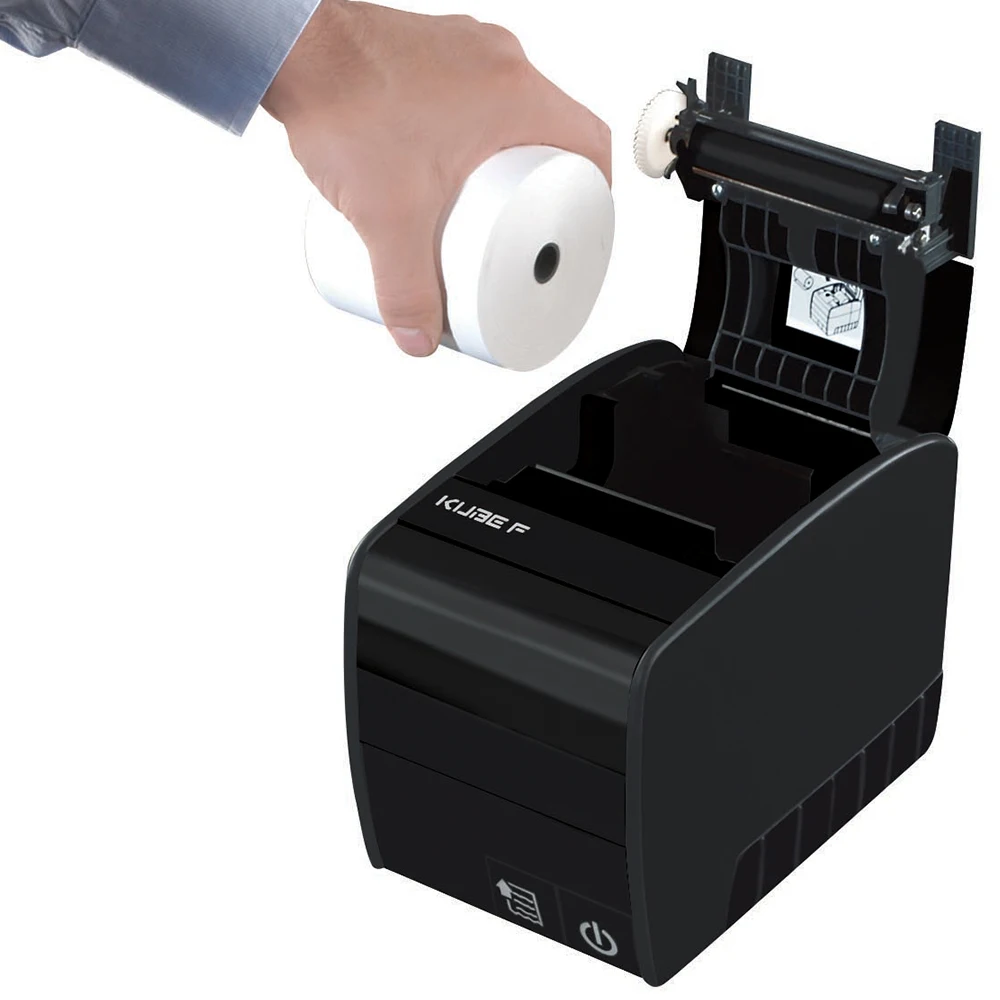Kubeii Thermal Pos Printer Usb Receipts Tickets 80mm With Auto Cutter