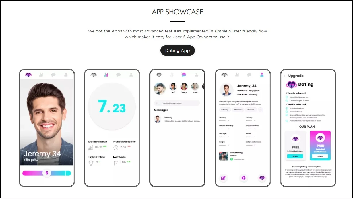 Пользовательский логотип различные лучшие 2022 продажи приложение для свиданий скидка 50% дизайн и разработка/мобильное