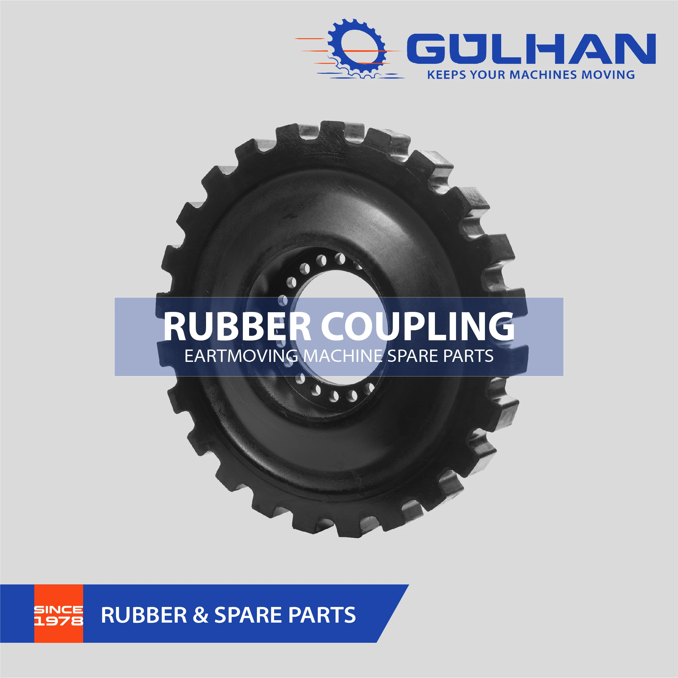 RUBBER COUPLING for TAMROCK DX 700 550 133 23 55013323