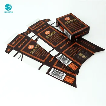 High Quality Cardboard Cigarette Box Custom Logo Cigarette Box Packaging