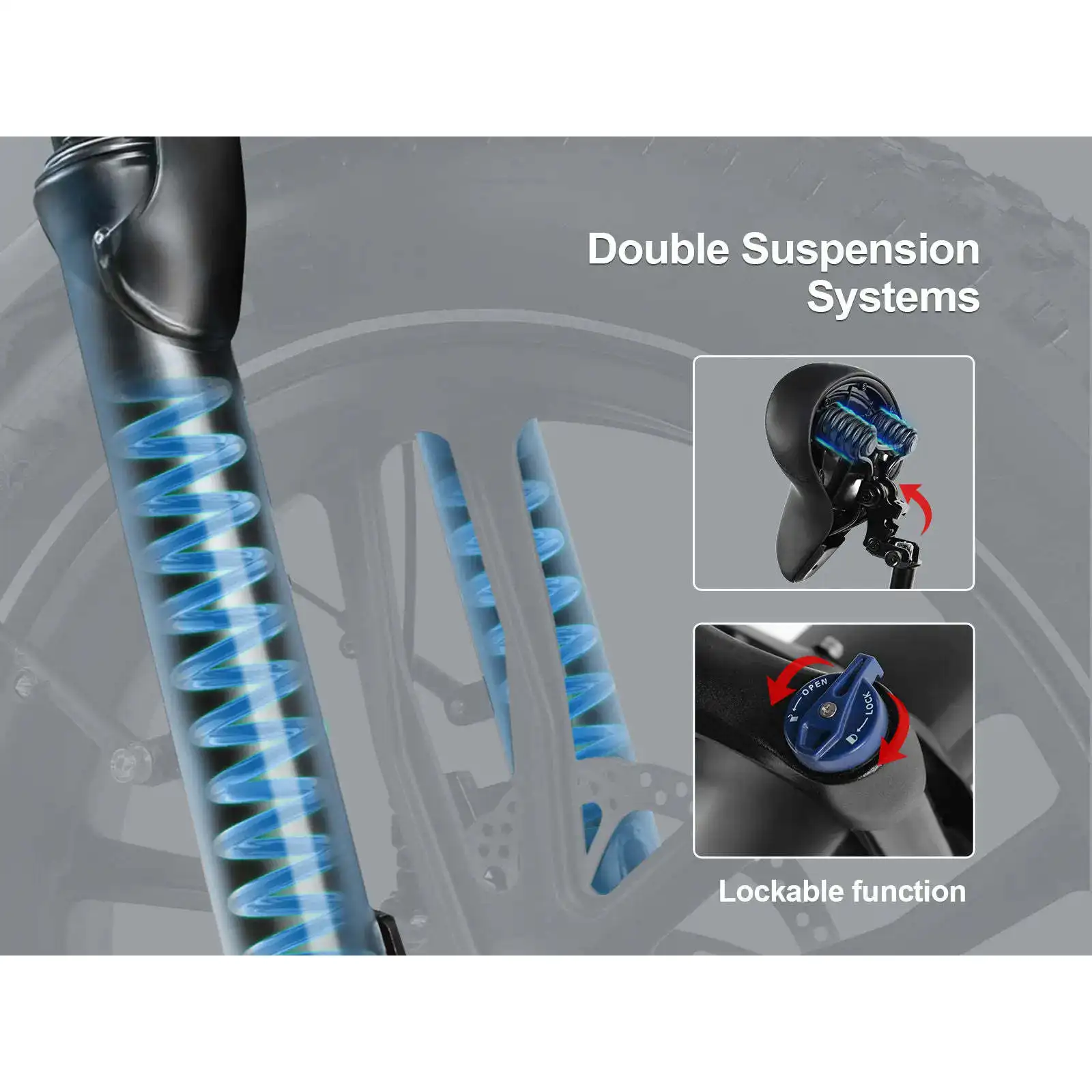 C05 Pro 250W Motor, 15Ah Akkukapazität, 14-Zoll-Falt-Elektro-Citybike mit Fatbike-Reifen, Tiefeinsteiger-Elektro-Faltrad