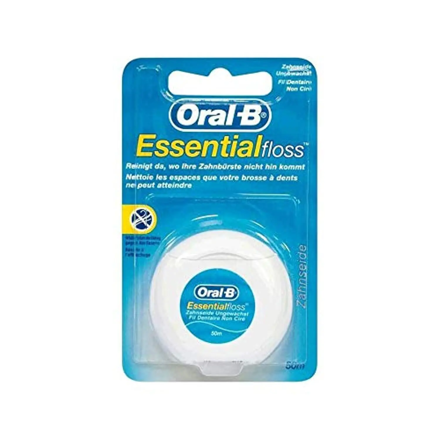 Oral-b Essential Dental Floss Regular 50 M 96171 (pack Of 6) - Buy Oral ...