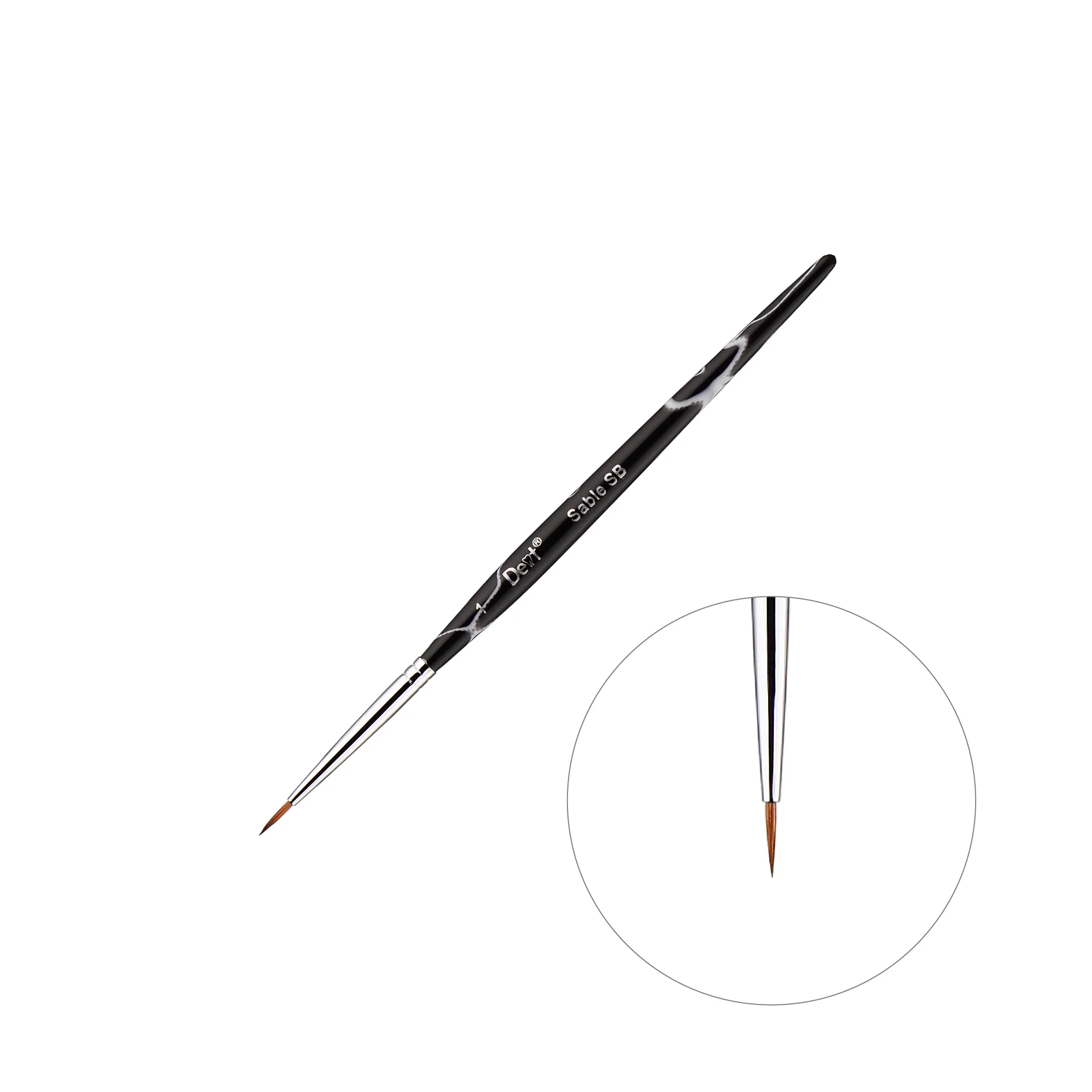 Professional Kolinsky Resin Marble Handle Kolinsky Dental Brush Buy