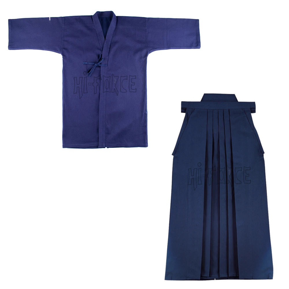 Kendo Training Wear 100 Cotton Keikogi Hakama Skirt For Martial 