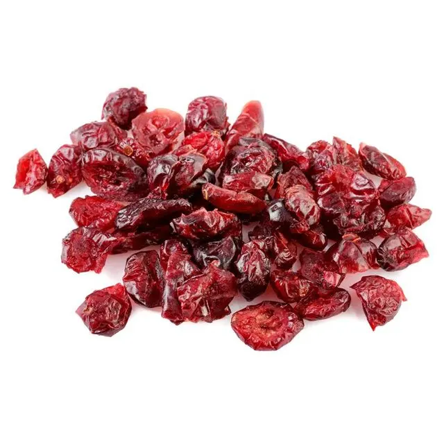 Organic Dried Cranberry Sweet Taste Whole Sliced Patterns AD Drying Process Vinegar Preserved Bulk Vacuum Pack
