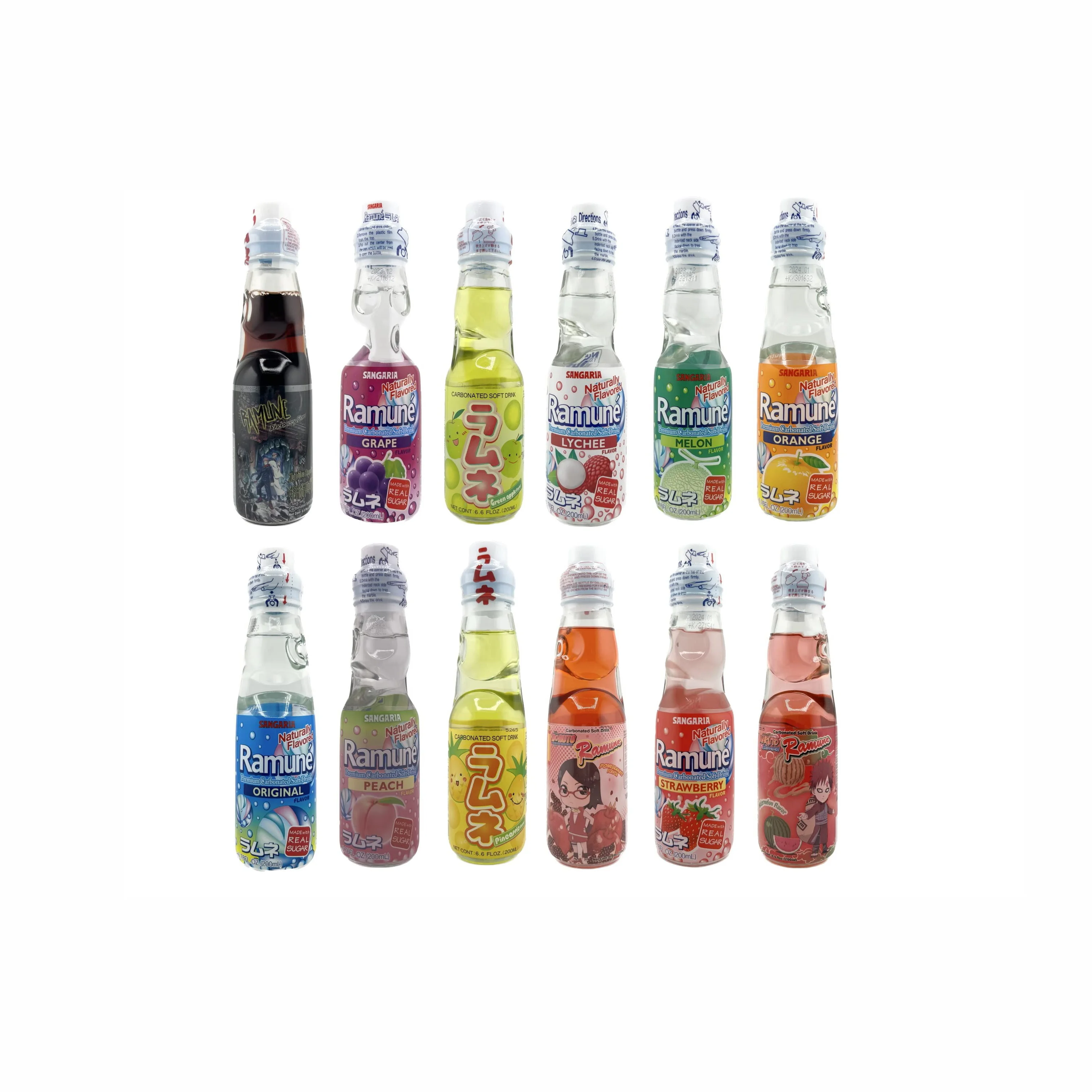 Ramune,The Wildly Popular Japanese Soda,Comes In Many Flavors - Buy 19 ...