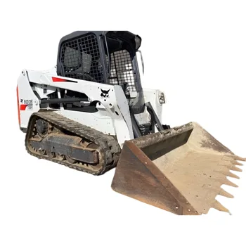 Affordable Skid Steer Bobcat T550 Loader Ready To Ship Diesel Engine