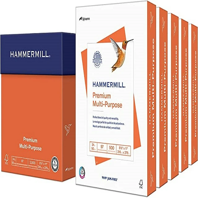 Multipurpose A4 Copy Paper 100% Wood Pulp   A4 Copy Paper 80gsm 75gsm 