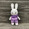 Bunny with Purple Dress