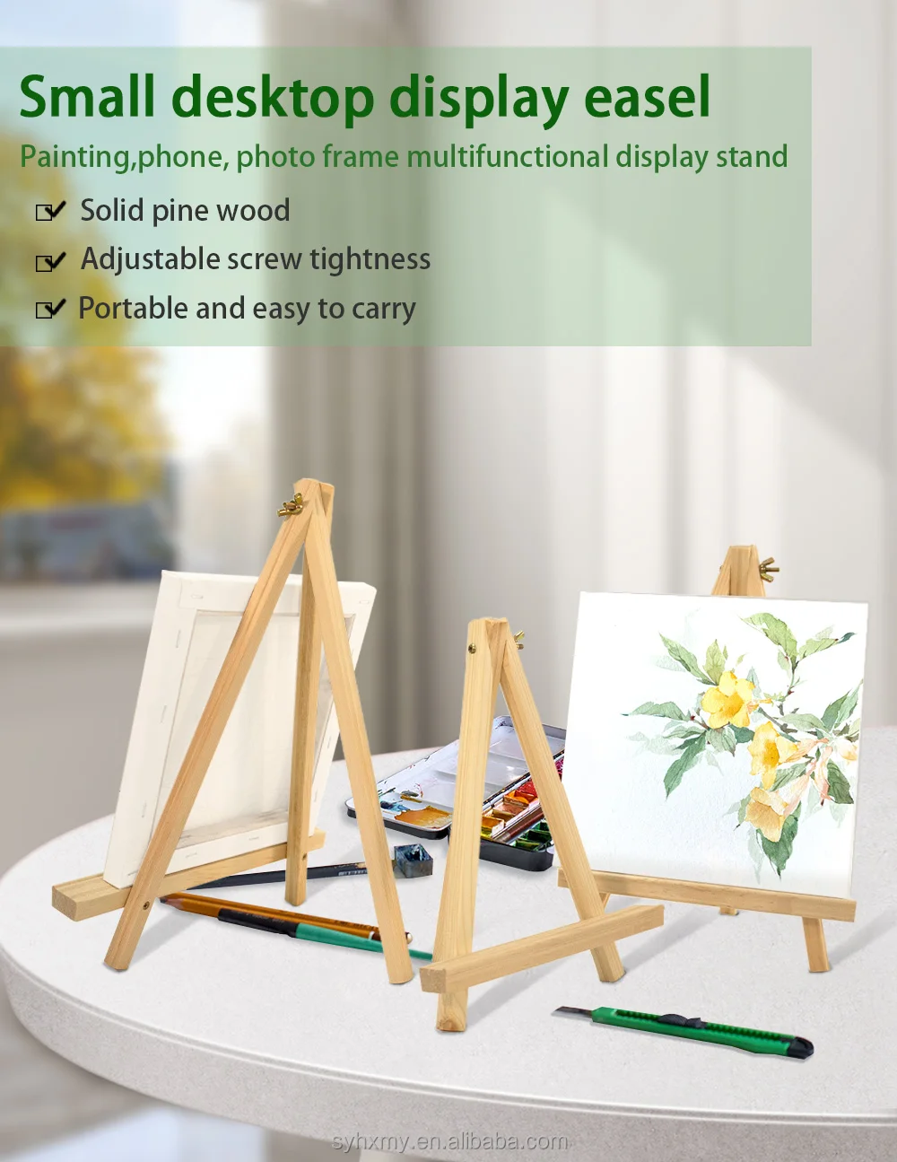 Wooden Mini Easel 18 24 20 30 25 33 Cm Small Desktop Easel Art Painting Crafts Photo Display