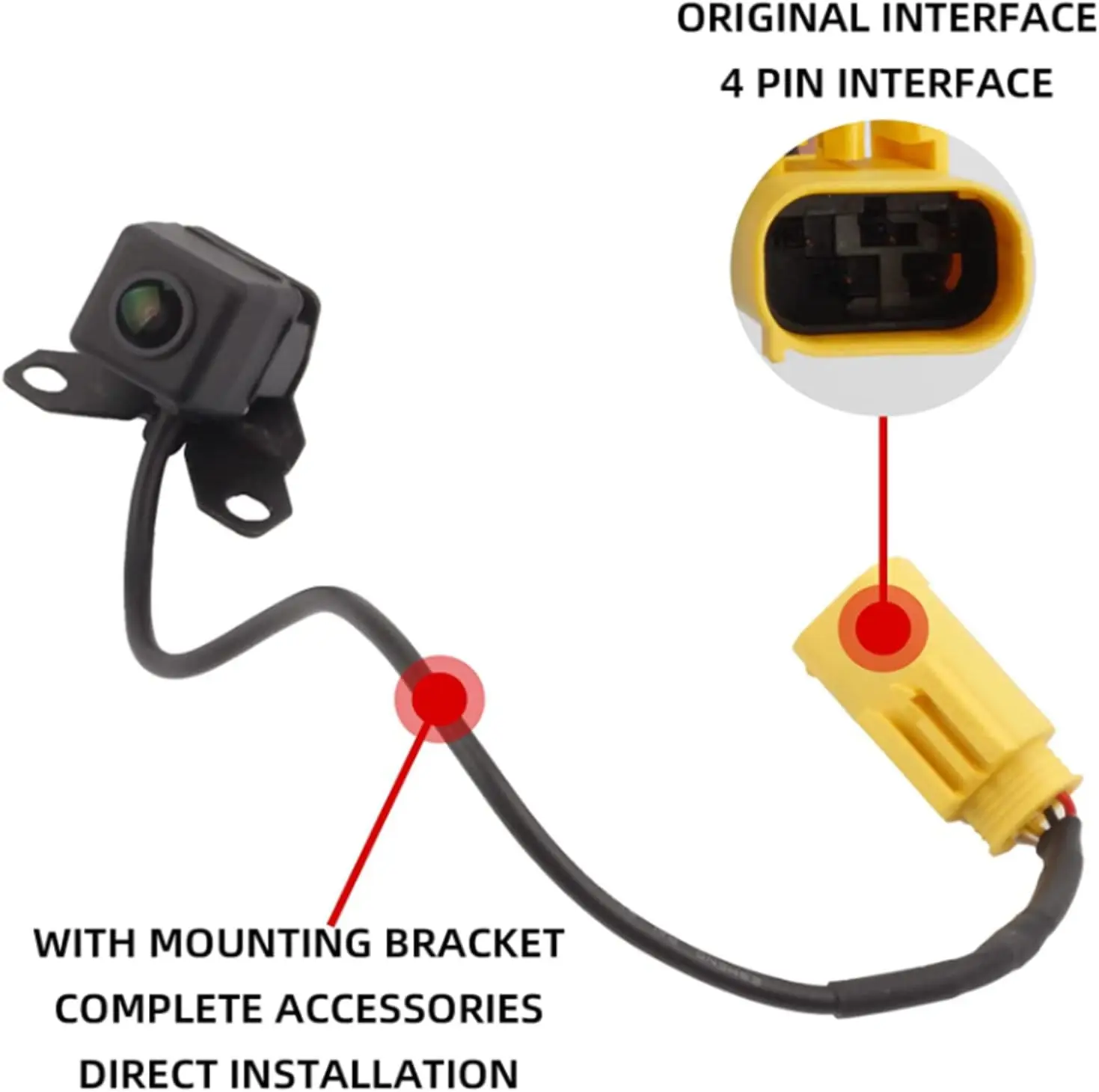 Telecamera Posteriore Per Kia Sportage 2011-2016 - Ricambio Originale 95750 3W110 3W100 4T100 - Assistenza Al Parcheggio
