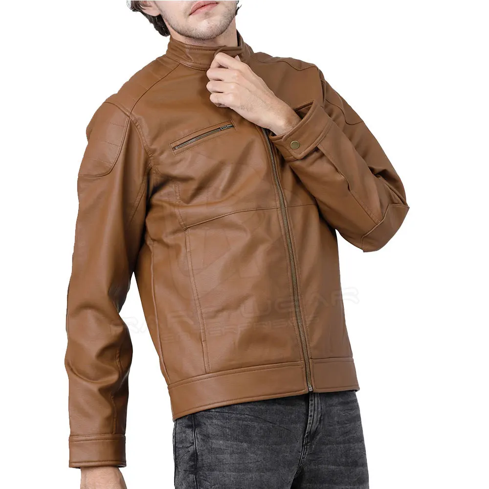 2023 High Quality Water Resistant Leather Jacket For Men,Custom Color 100 Leather Men's Jacket