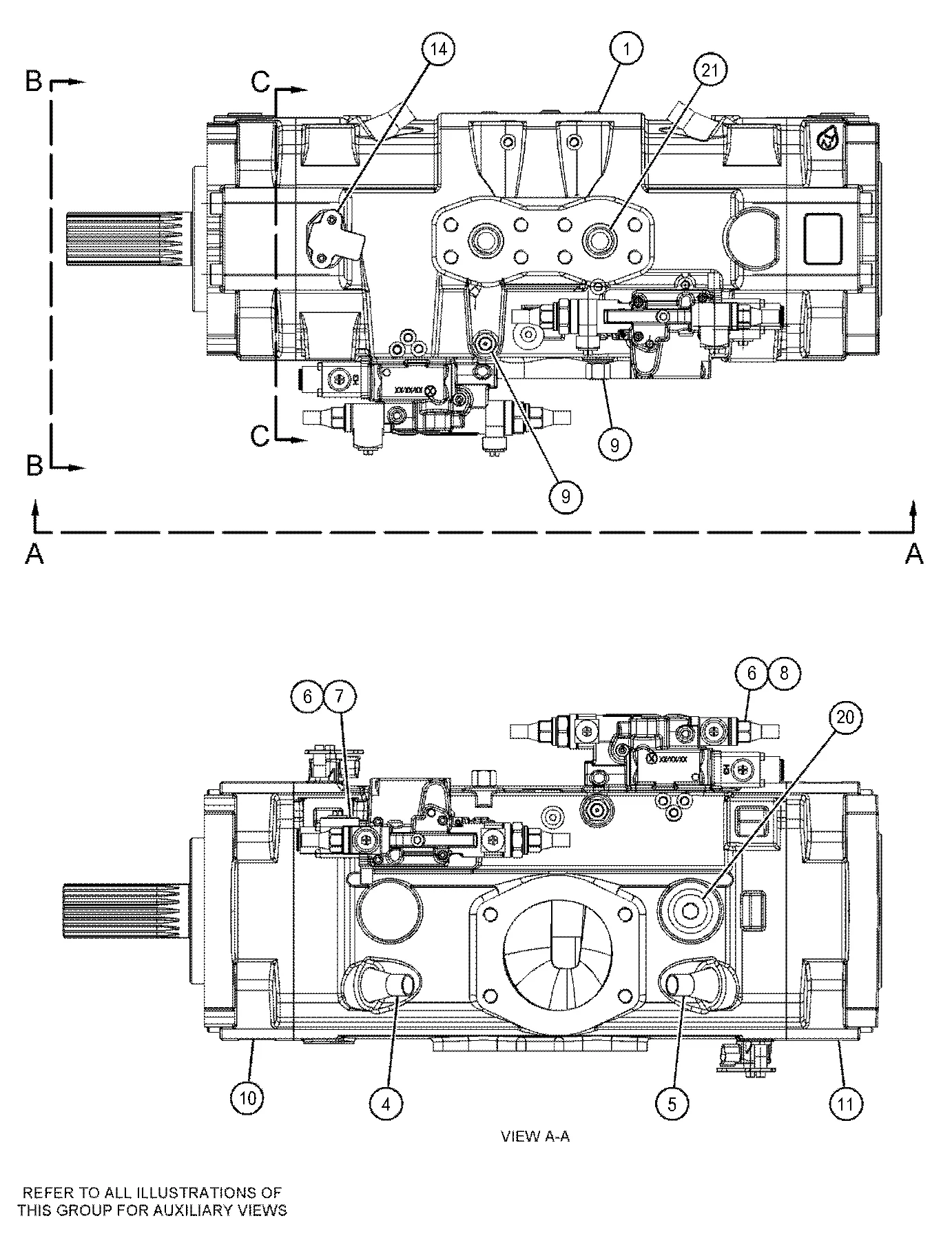 Caterpillar Excavator Hydraulic Pump Models 369-9655 & 576-3072