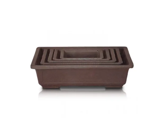 Korea Mica Pot In Dustry Mica Bonsai Pot 205x145x70mm 0.7kg Made In