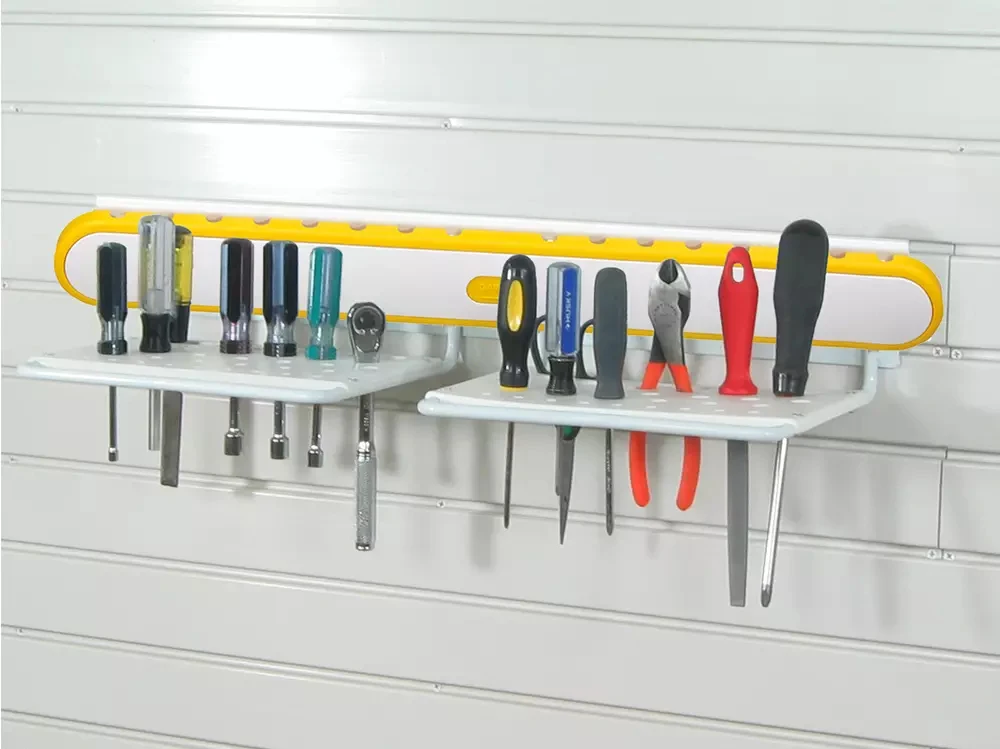 Garage Tek Garage Slatwall Multi Purpose Tool Holder For Holding